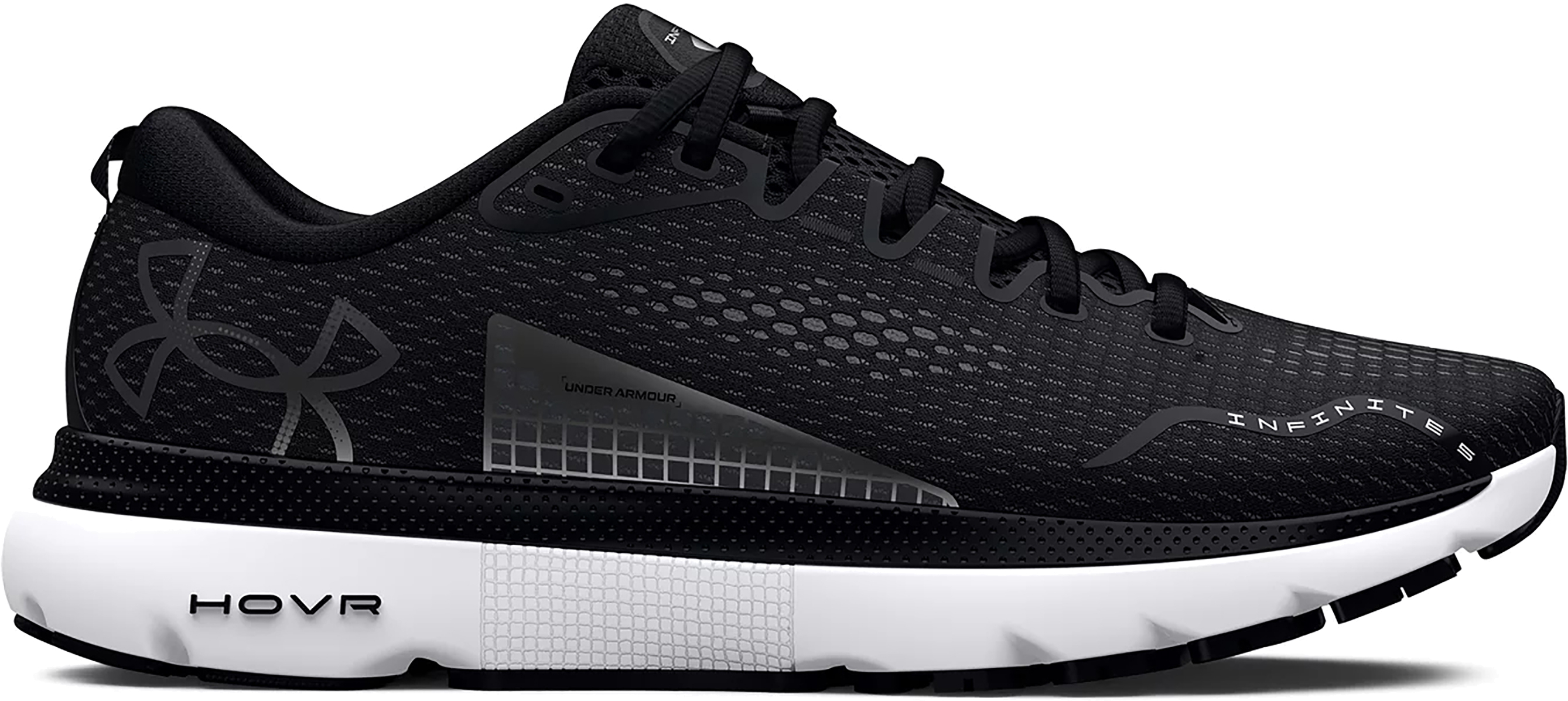 

Кроссовки мужские Under Armour Hovr Infinite 5 черные 8 US, Черный, Hovr Infinite 5