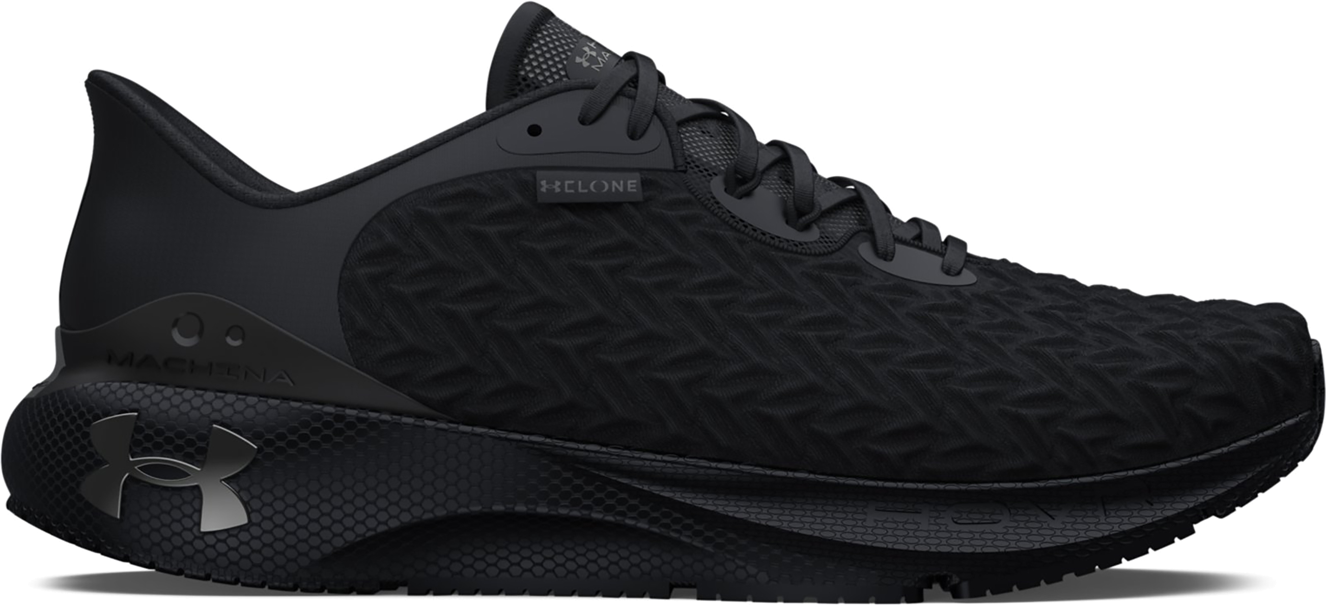 

Кроссовки мужские Under Armour Hovr Machina 3 Clone черные 11 US, Черный, Hovr Machina 3 Clone