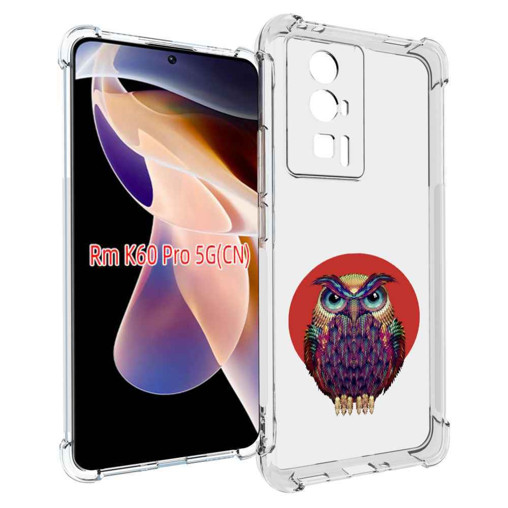 

Чехол MyPads Сова 3 для Xiaomi Redmi K60 Pro, Прозрачный, Tocco