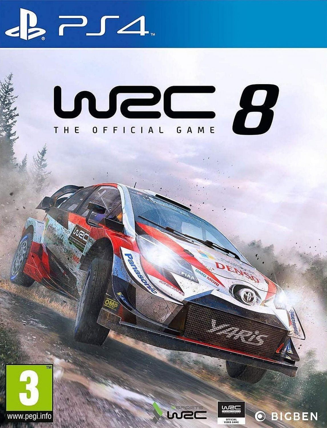 

Игра WRC 8: FIA World Rally Championship (PS4)