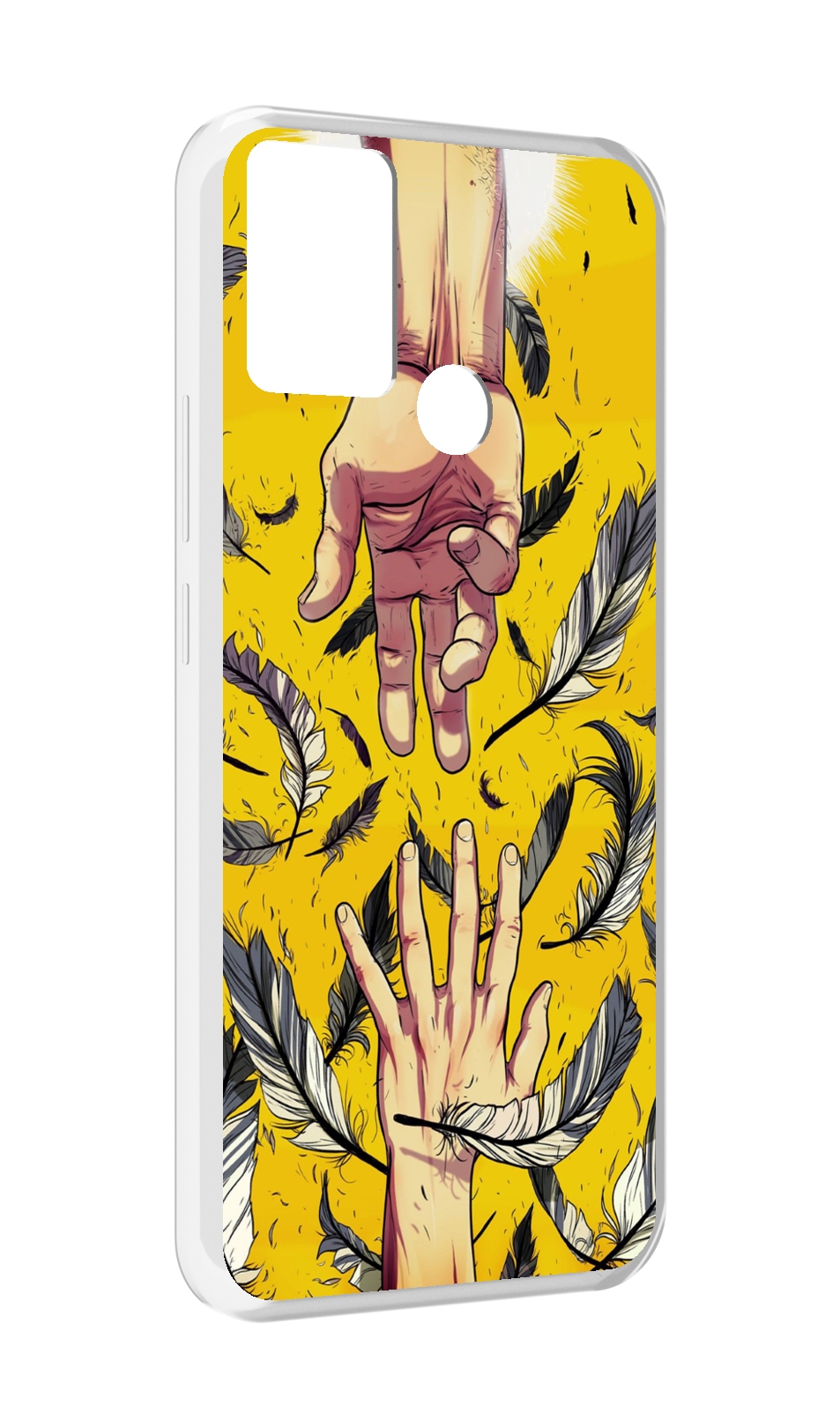 

Чехол MyPads рука-в-руку для Infinix Hot 11 Play, Прозрачный, Tocco