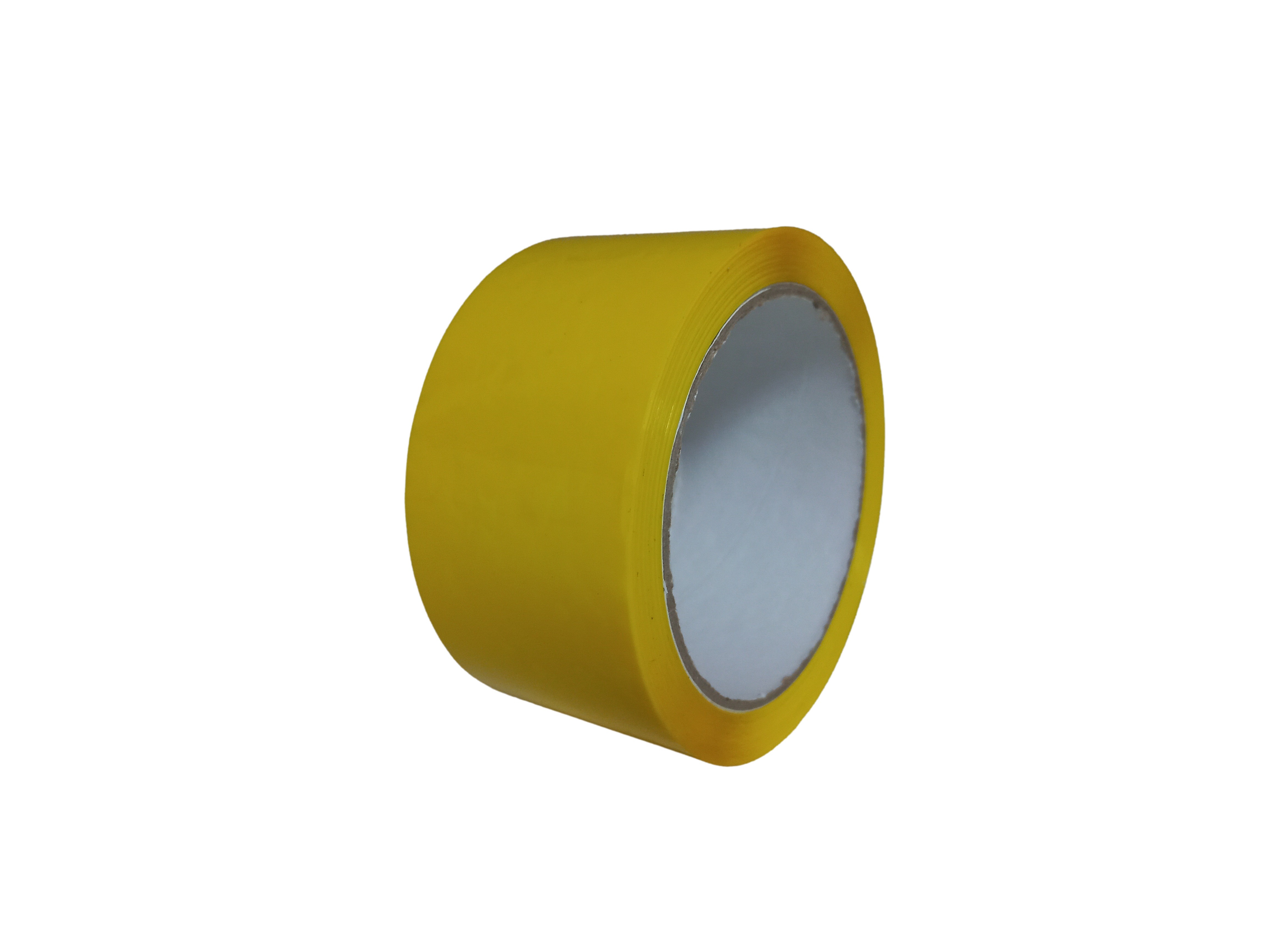 Клейкая лента CintaAdhesiva KL1304, односторонняя, 48мм*66м, упаковочная желтая I скотч наклейка прозрачная круглая цветная лента микс 2 х 2 см 300 шт