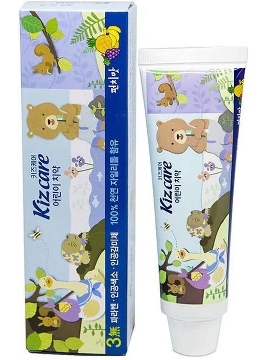 Детская зубная паста Mukunghwa Kizcare Kids Grape 75 гр