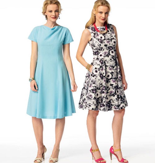 

Выкройка Butterick №5872 — Платье