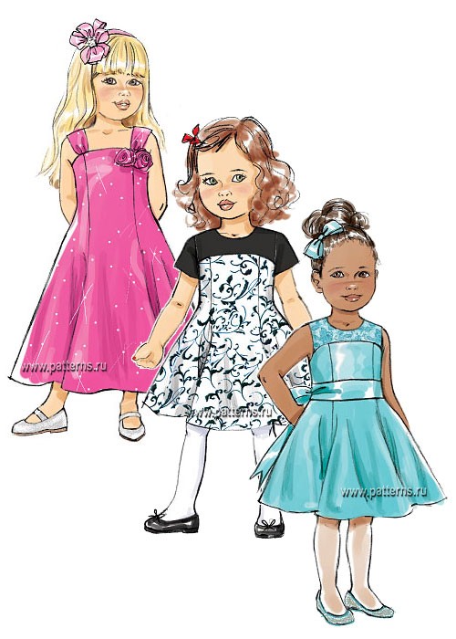 

Выкройка Butterick №5980 — Платье