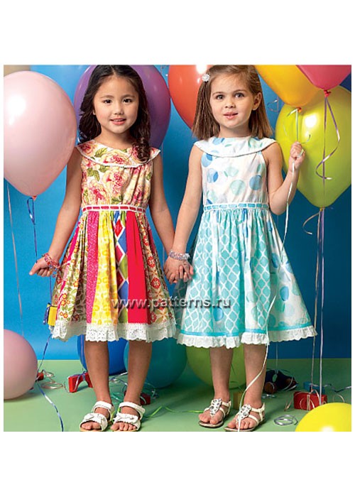 

Выкройка McCall's №7145 — Платье