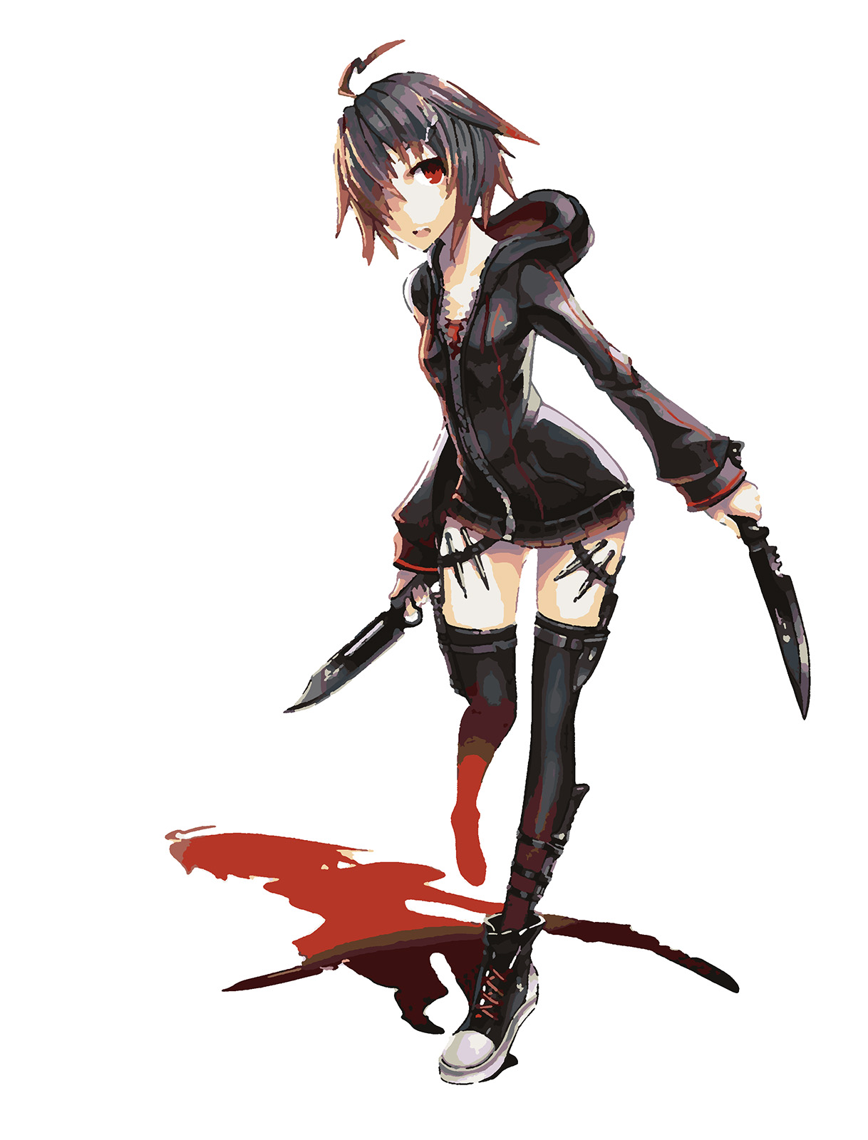 

Картина по номерам Красиво Красим Девушка с ножами, 100 х 120 см, Девушка с ножами