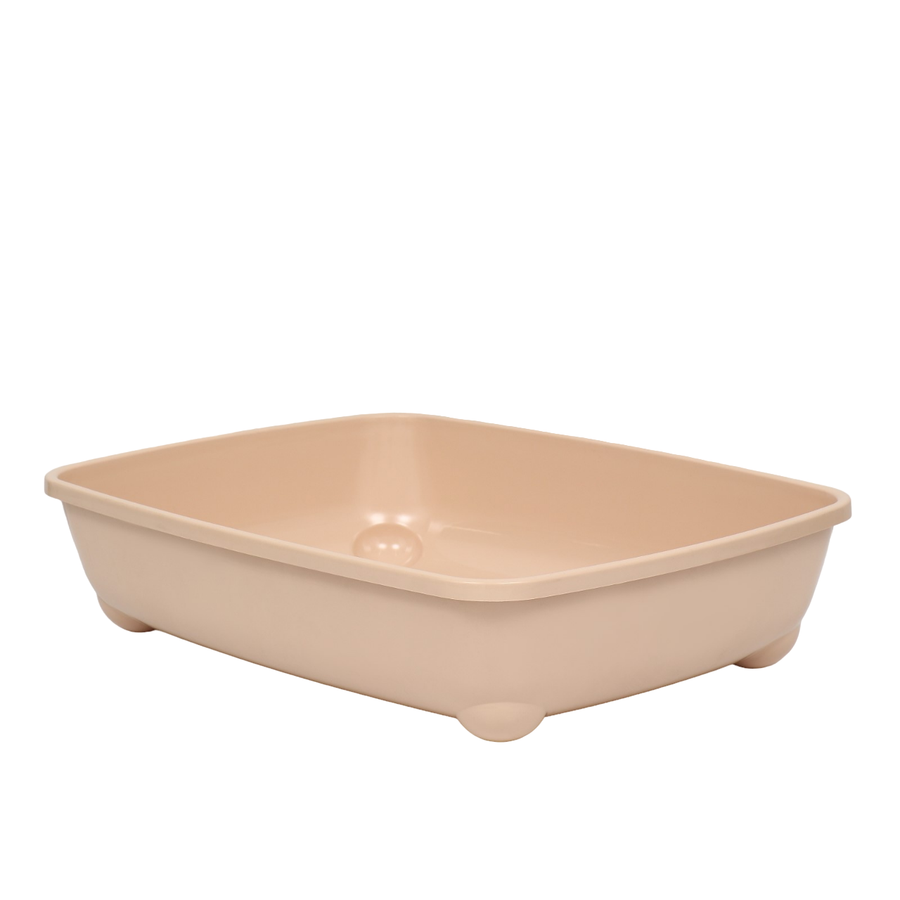 

Туалет для мейн-кунов Пижон, глубокий, без борта, 56x43x13 см, бежевый