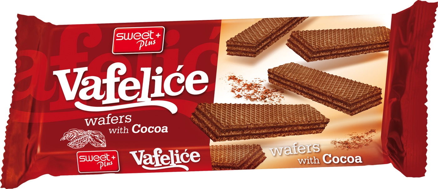 

Вафли Sweet Plus Vafelice Шоколадные 170г