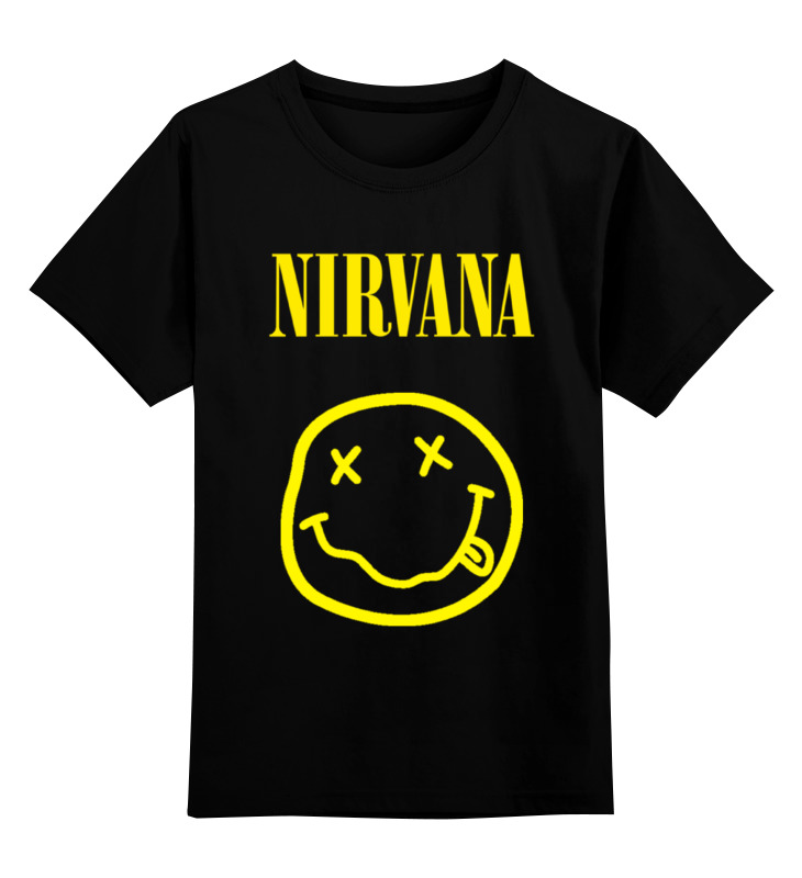 

Футболка детская Printio Nirvana цв. черный р. 116, Nirvana