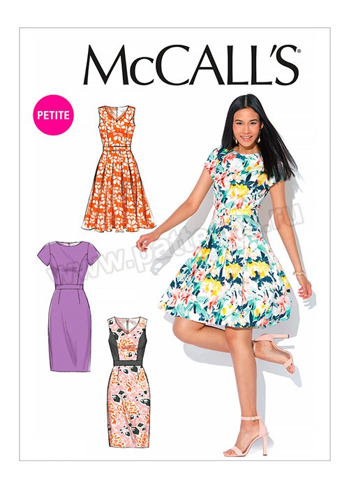 

Выкройка McCall's №7714 — Платье