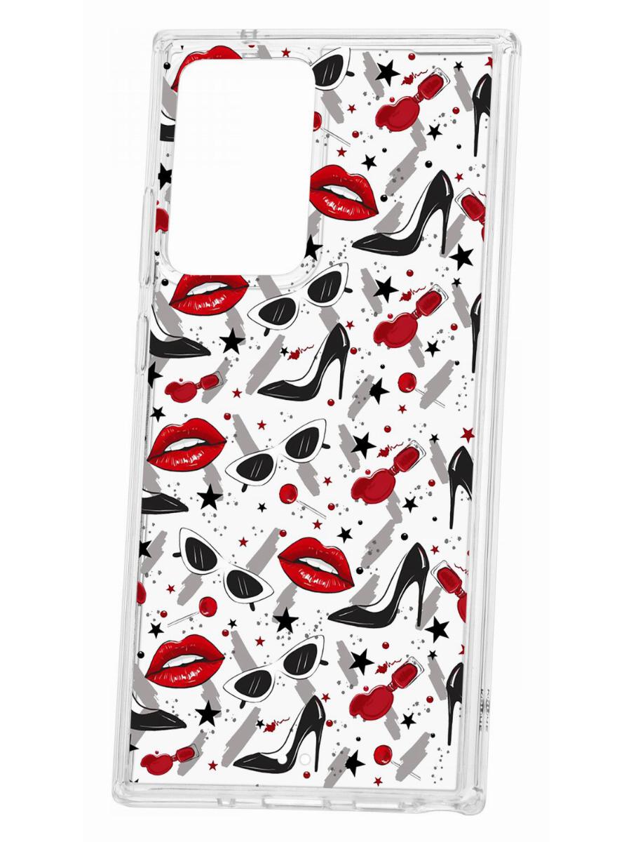 Чехол на Samsung Galaxy Note 20 Ultra Kruche Print Be yourself,противоударный бампер