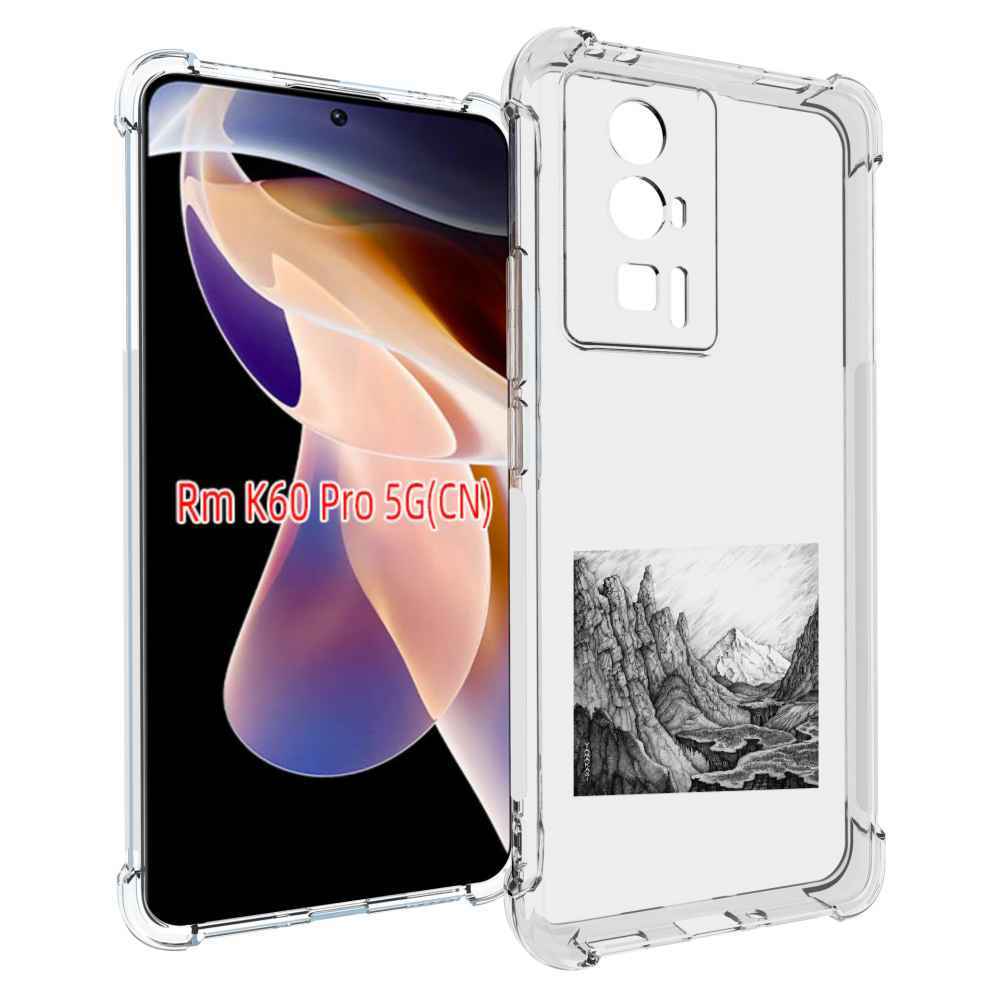 

Чехол MyPads Ямакаса Мияги и Энди Панда для Xiaomi Redmi K60 Pro, Прозрачный, Tocco