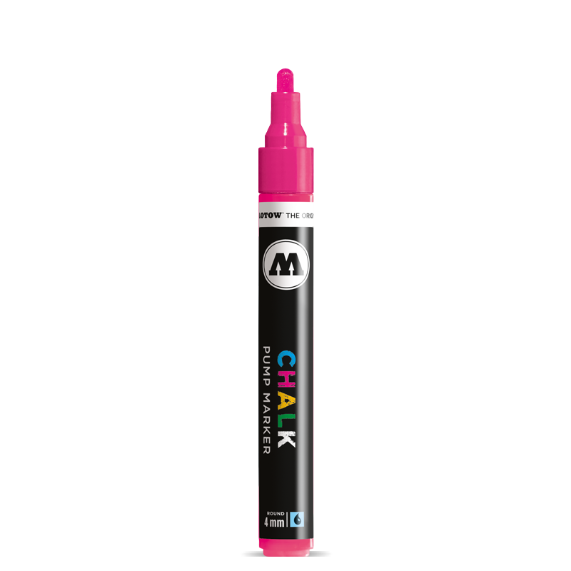 

Маркер меловой Molotow CHALK 4мм Black, Черный, CHALK 4мм на меловой основе