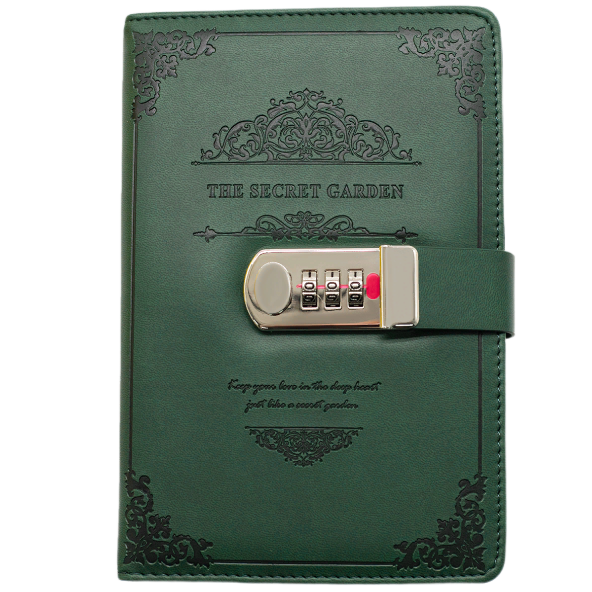 

Блокнот с кодовым замком L'école зеленый Secret Garden, Secret Garden