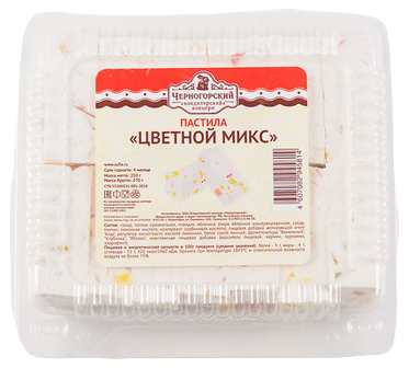 

Пастила Черногорский Цветной микс 250 г