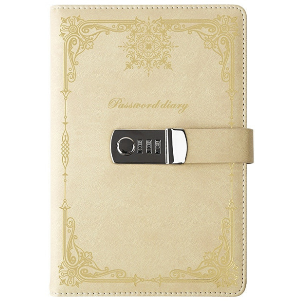 

Блокнот с кодовым замком L'école желтый Password Diary, Password Diary