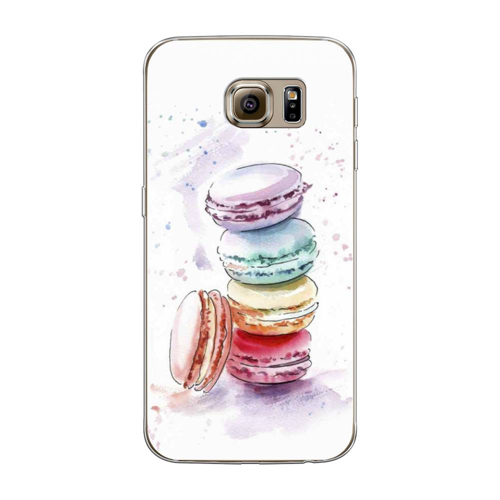 

Чехол Awog на Samsung Galaxy S6 "Пирамидка макарони 2", Желтый, 24350-10