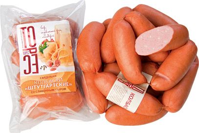 

Сардельки Торес Штутгартские с сыром