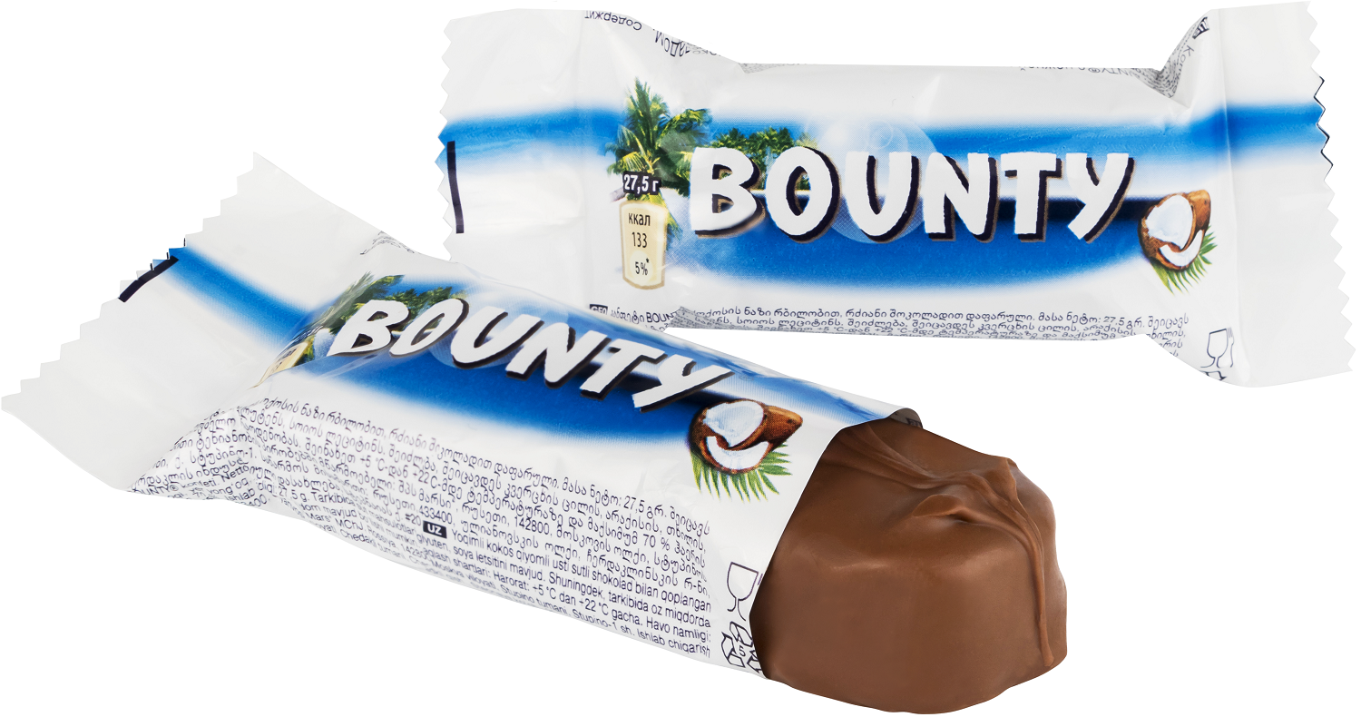 Конфеты шоколадные Bounty Minis с кокосовой мякотью 150₽