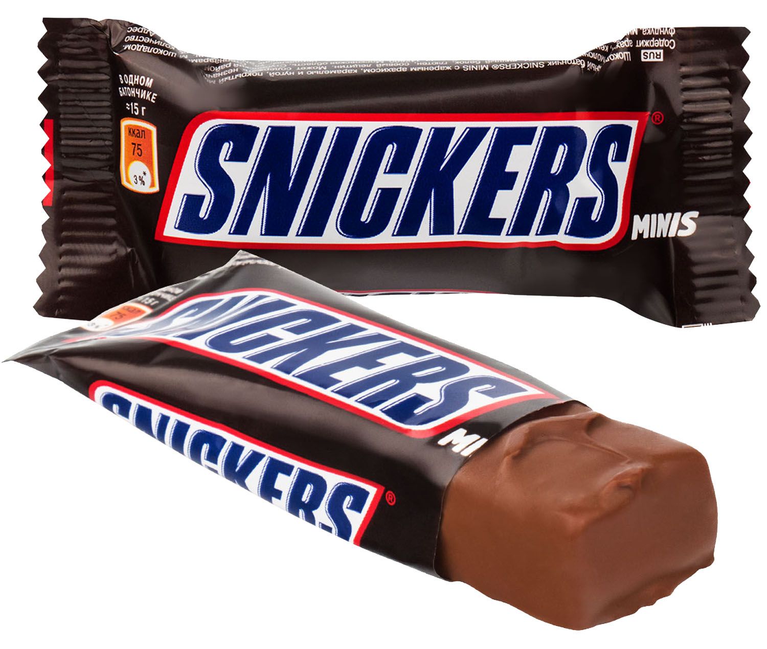 Батончик snickers Minis 180гр