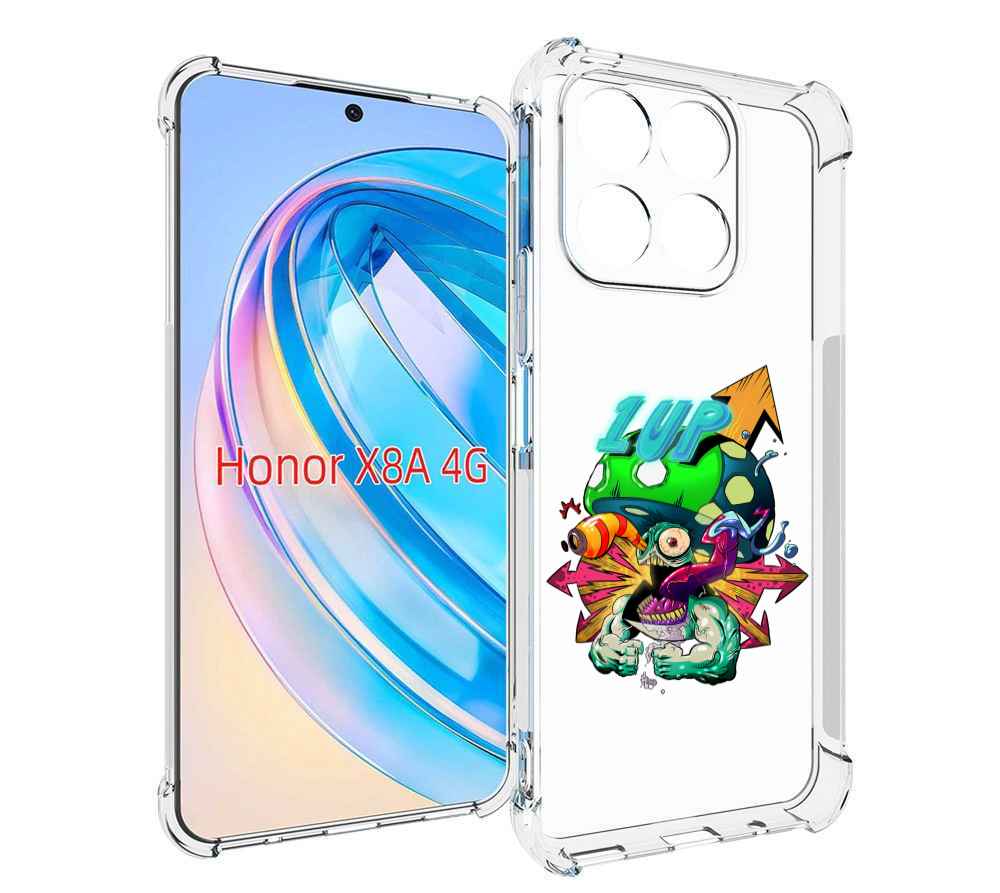 

Чехол MyPads сильный гриб абстракция для Honor X8a, Tocco