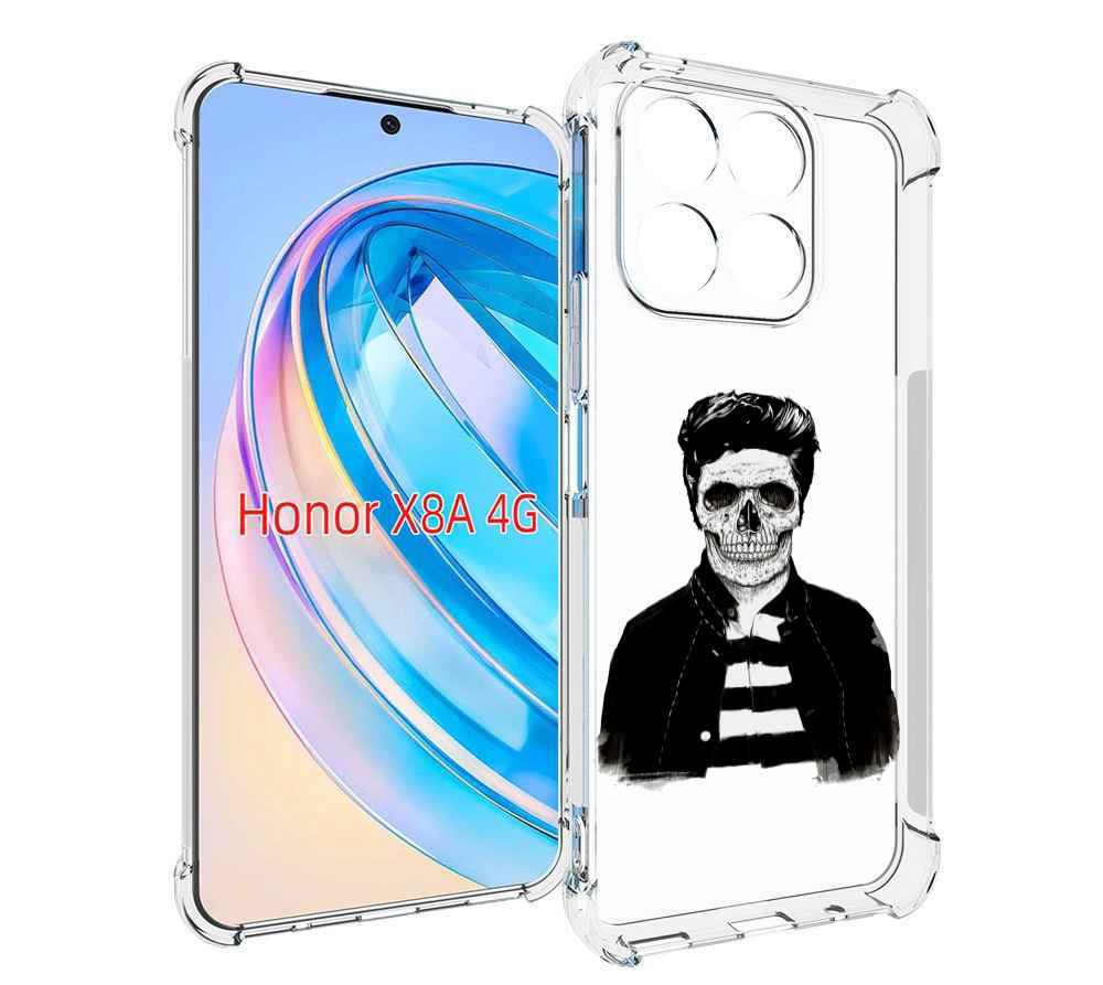 

Чехол MyPads скелет для Honor X8a, Tocco