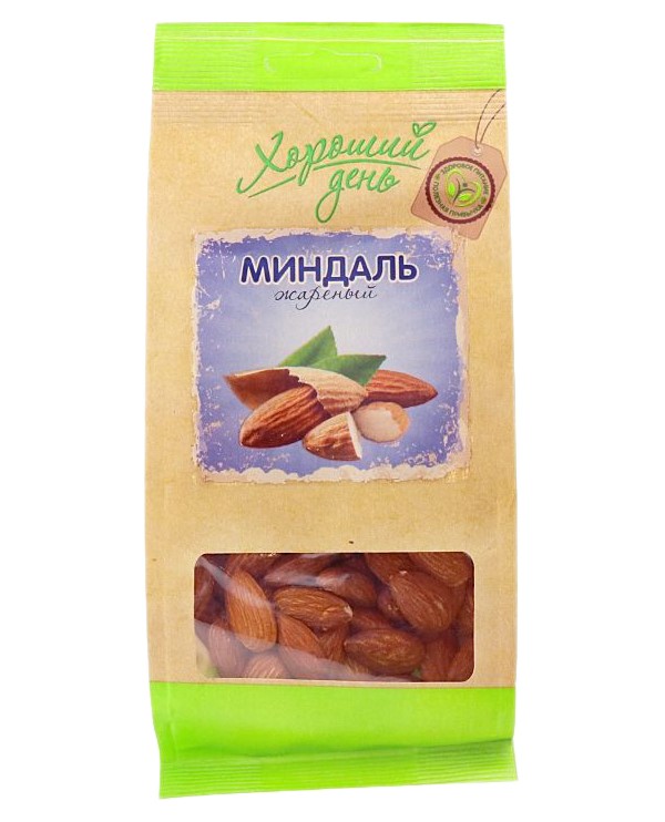 

Миндаль Хороший день жареный очищенный 120 г