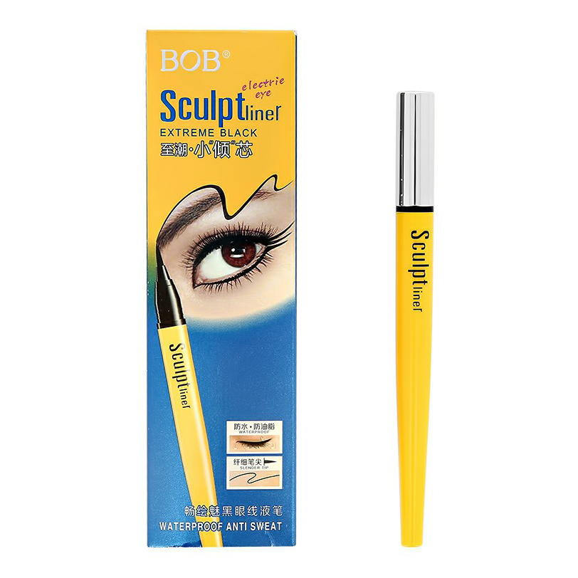 Подводка для глаз Bob Electric eye super liner черная 18 г подводка для глаз eveline liquid precision liner 2000 procent черная матовая