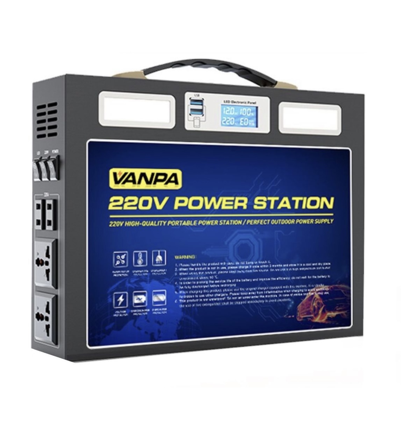 

Внешний аккумулятор Vanpa VANPA400W
