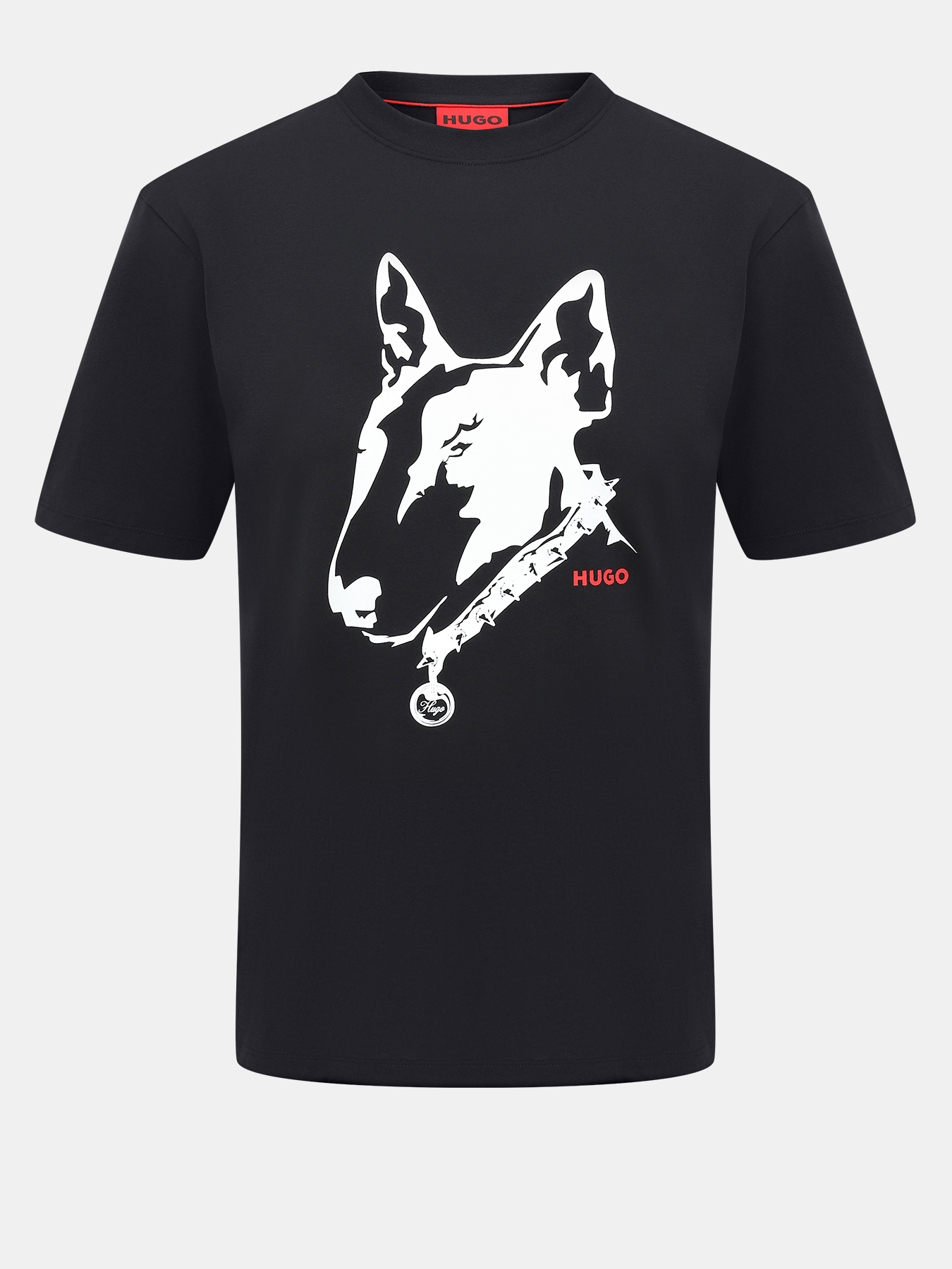 

Футболка мужская HUGO BOSS 467952 черная 50-52 RU, Черный, 467952