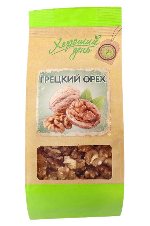 

Орехи грецкие Хороший день сушеные очищенные 120 г