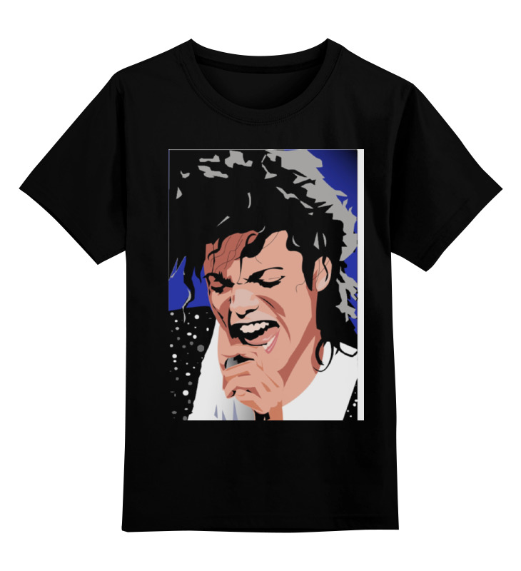 

Футболка детская Printio Michael jackson цв. черный р. 116, Michael jackson