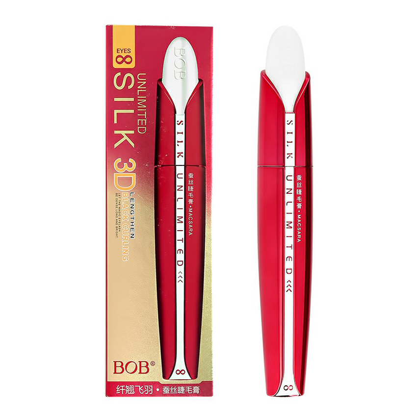 фото Тушь для ресниц bob silk mascara red черная 42 г