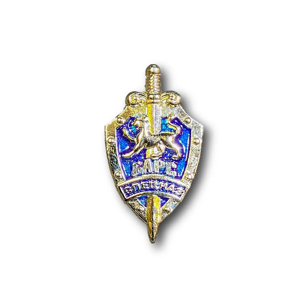 

Знак Нагрудный ( Фрачник ) Спецназ БАРС (Серебристый / Пуссета)