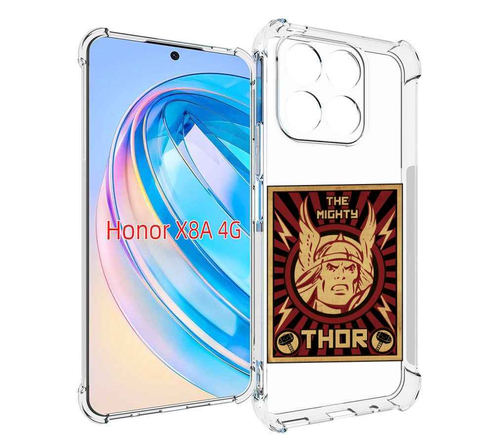 

Чехол MyPads тор лицо для Honor X8a, Tocco