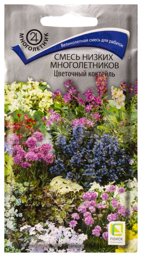 Семена смесь цветов Поиск Цветочный коктейль 490454 1 уп.