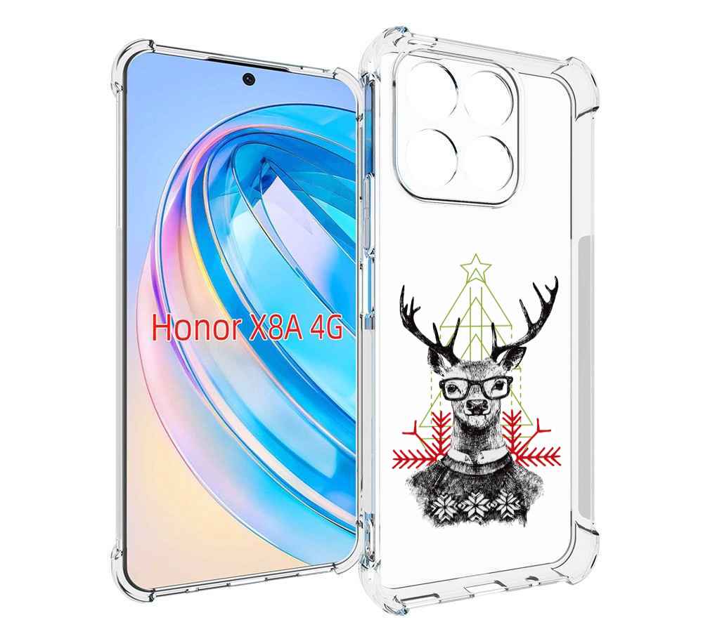 

Чехол MyPads умный олень для Honor X8a, Tocco