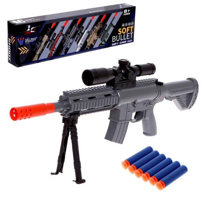 

Штурмовая винтовка M416, стреляет мягкими пулями
