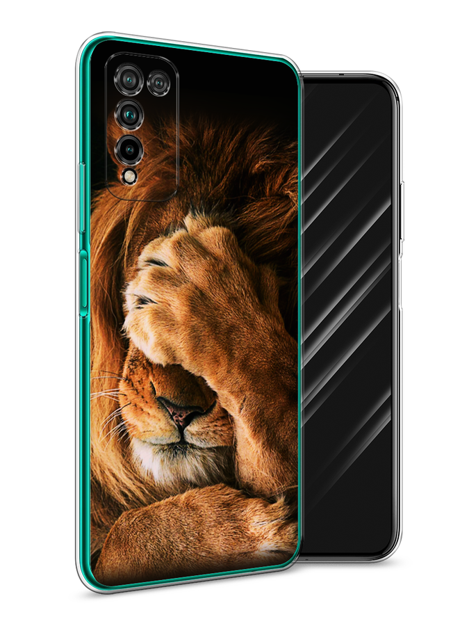 

Чехол Awog на Honor 10X Lite "Львиный стыд", Коричневый;черный, 6104650-1