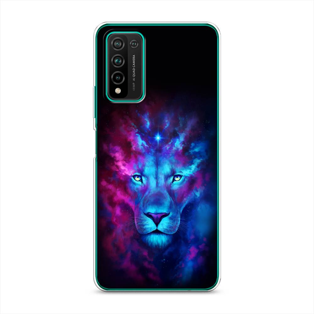фото Чехол awog "космический лев" для honor 10x lite