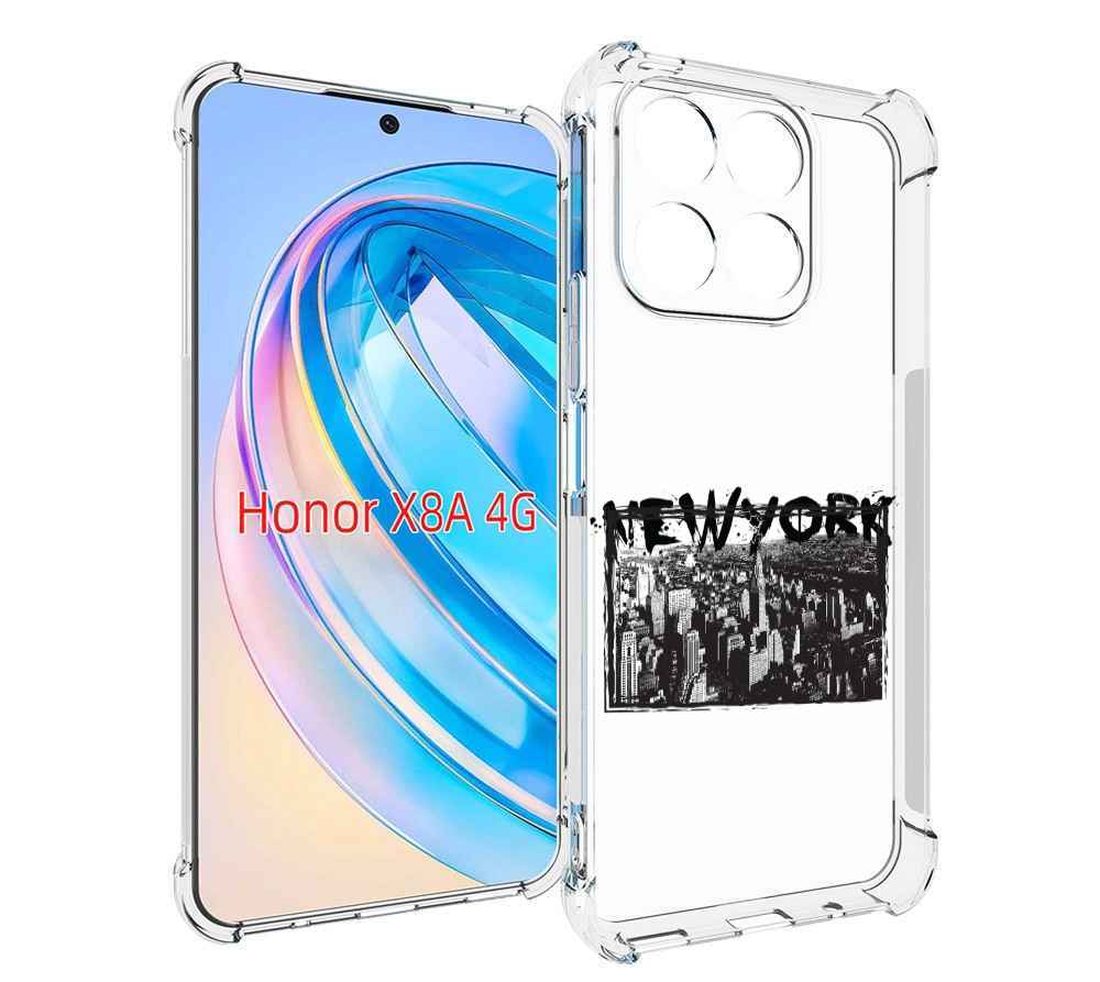 

Чехол MyPads че для Honor X8a, Tocco
