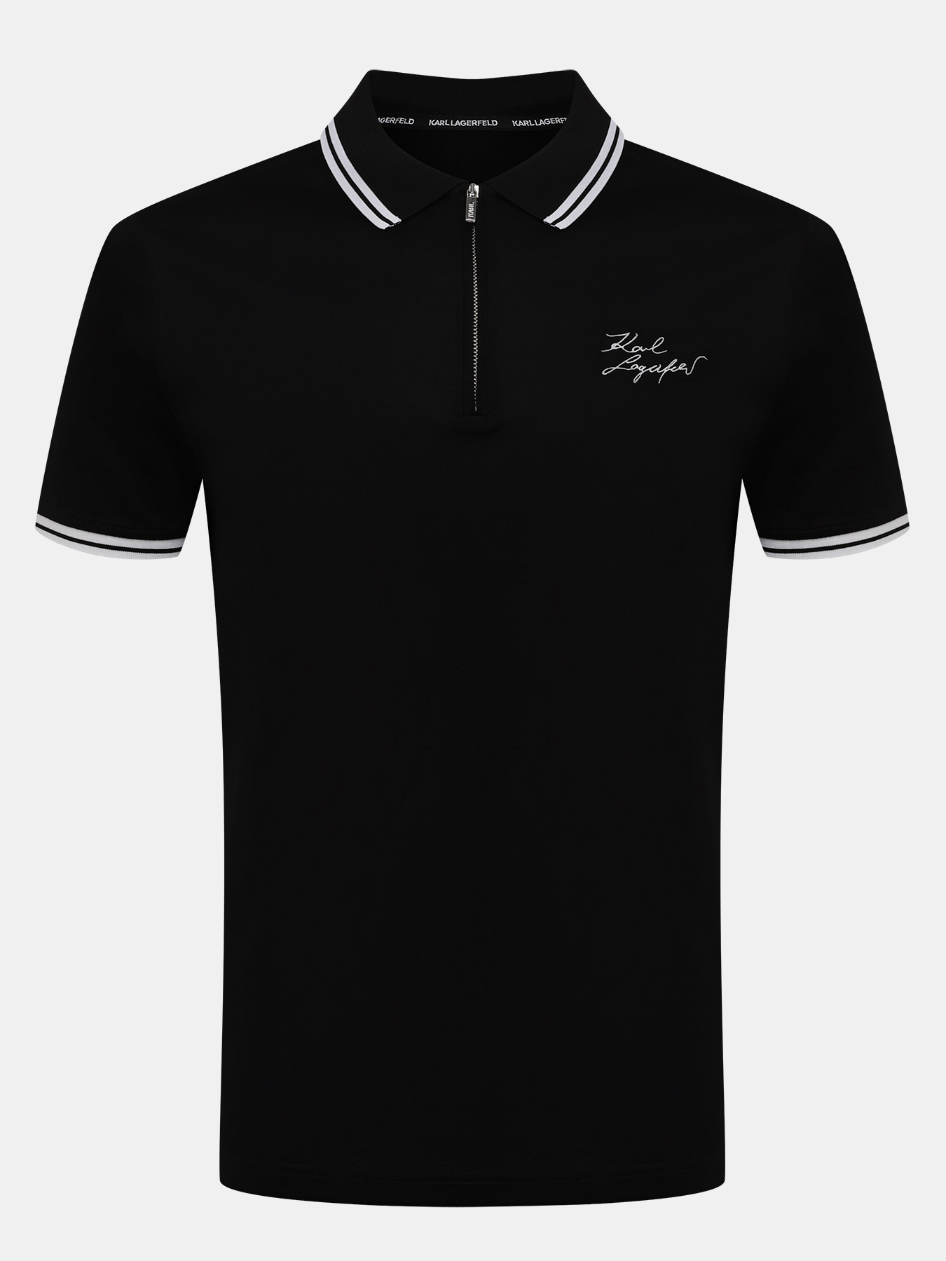 

Футболка мужская Karl Lagerfeld 469031 черная 50-52 RU, Черный, 469031