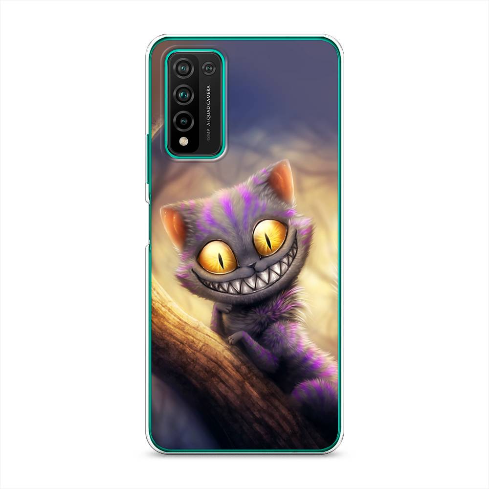 фото Чехол awog "cheshire cat" для honor 10x lite