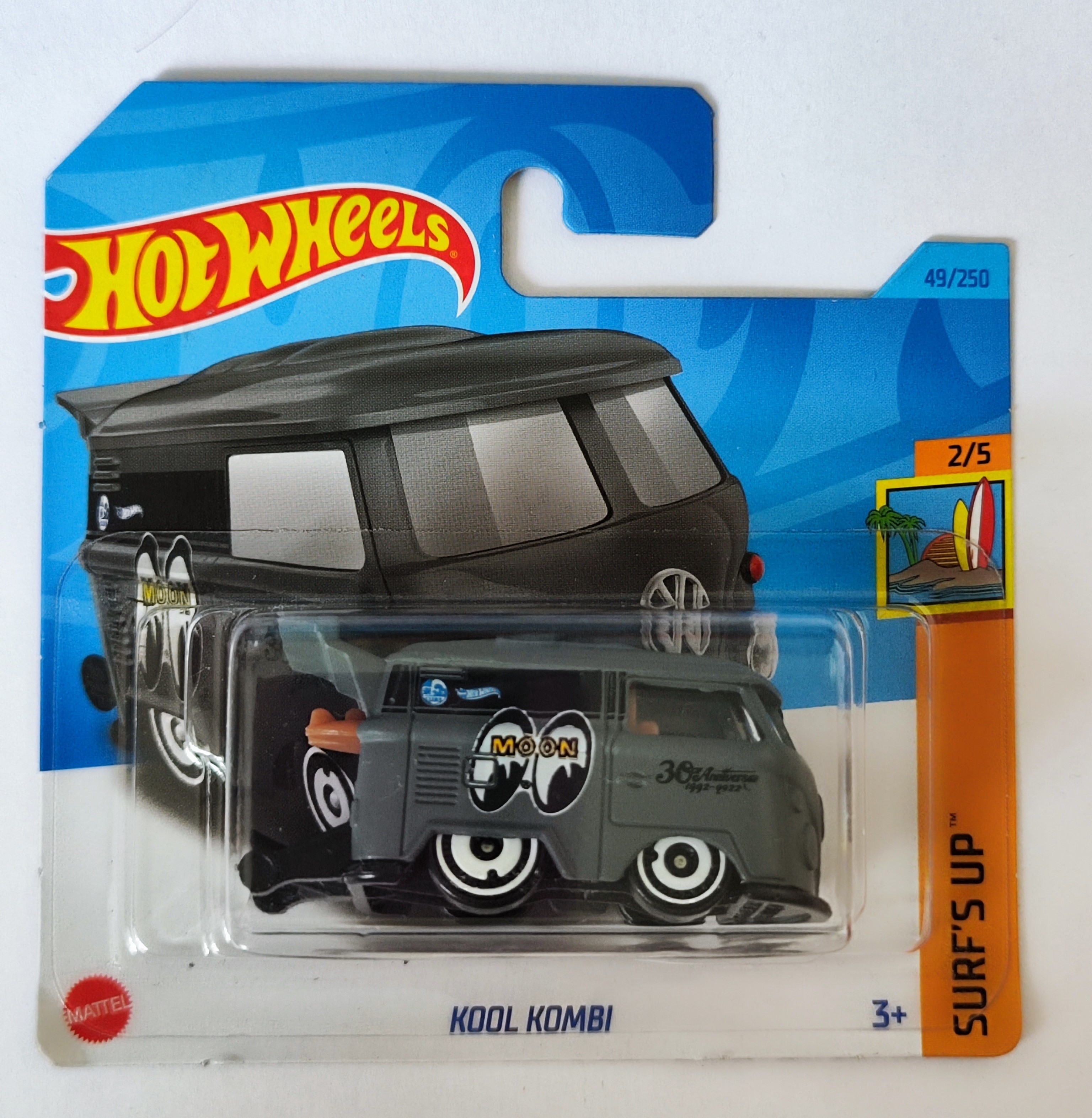 

Машинка базовой коллекции Hot Wheels KOOL KOMBI 5785/HKK80, Коричневый;серый;черный, 5785/HKK80