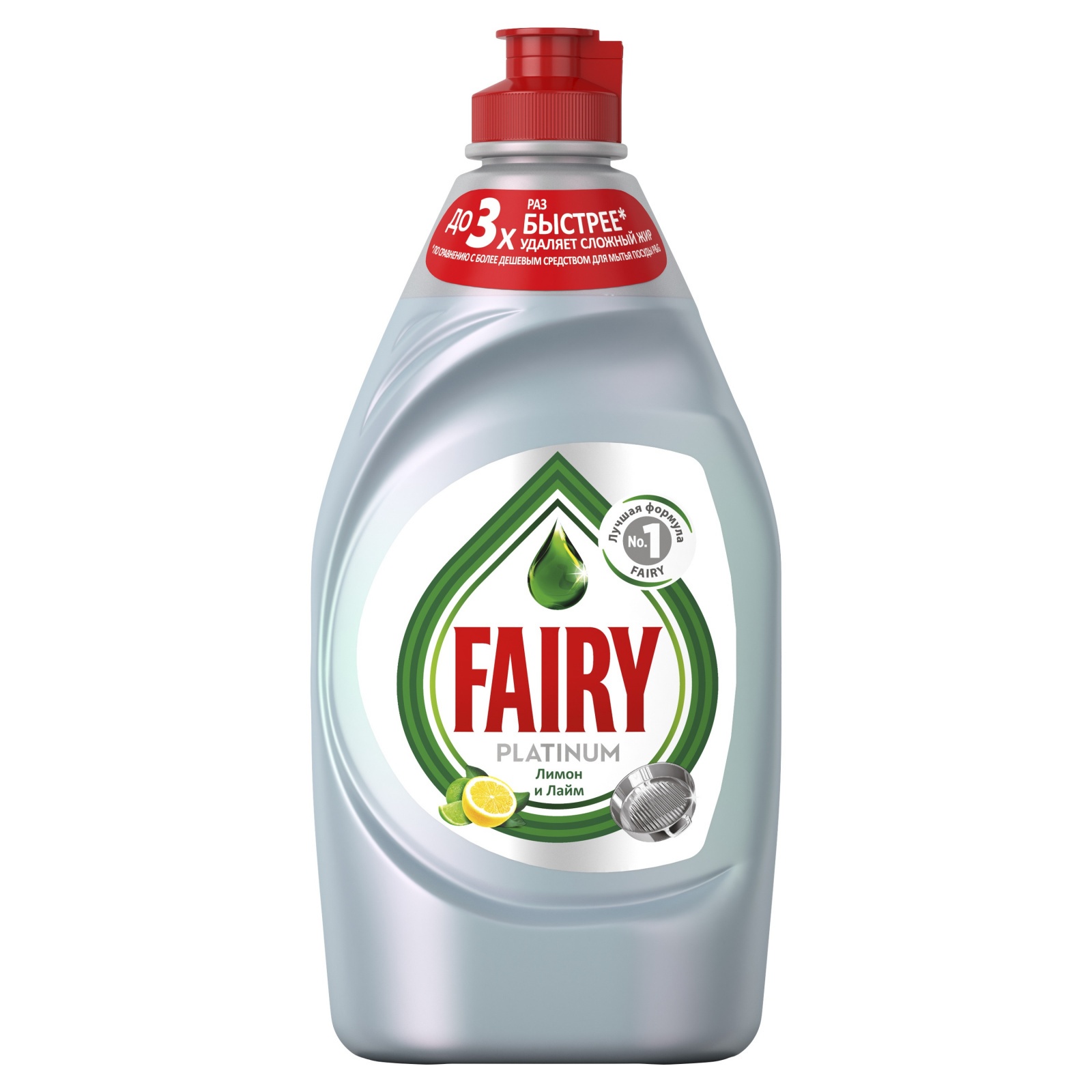 

Fairy Platinum, Лимон и лайм, 430 мл