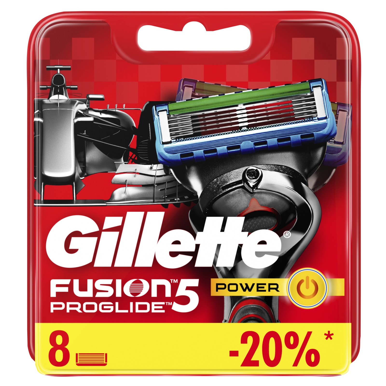 

Gillette Fusion5 ProGlide Power, 8 шт