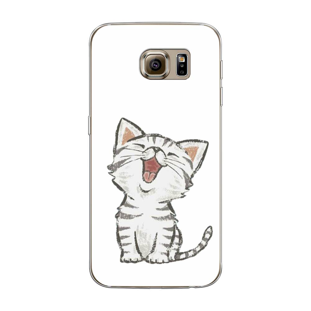 

Чехол Awog на Samsung Galaxy S6 "Котенок рисованный", Серый;белый, 24350-1