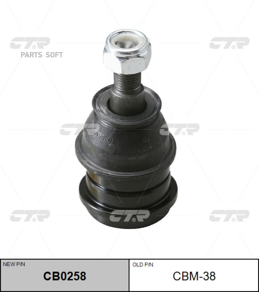 

CTR Опора шаровая MITSUBISHI GALANT 03- пер.подв.левправ CTR CBM-38