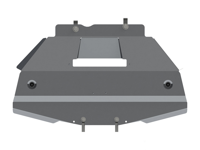 

Защита КПП Sheriff на Мерседес Х класс 2018-2022, модель №4, алюминий 4мм, арт:13.3874